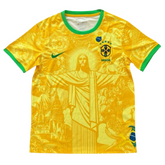 Brazil x Jesus Christ Jersey Yellow